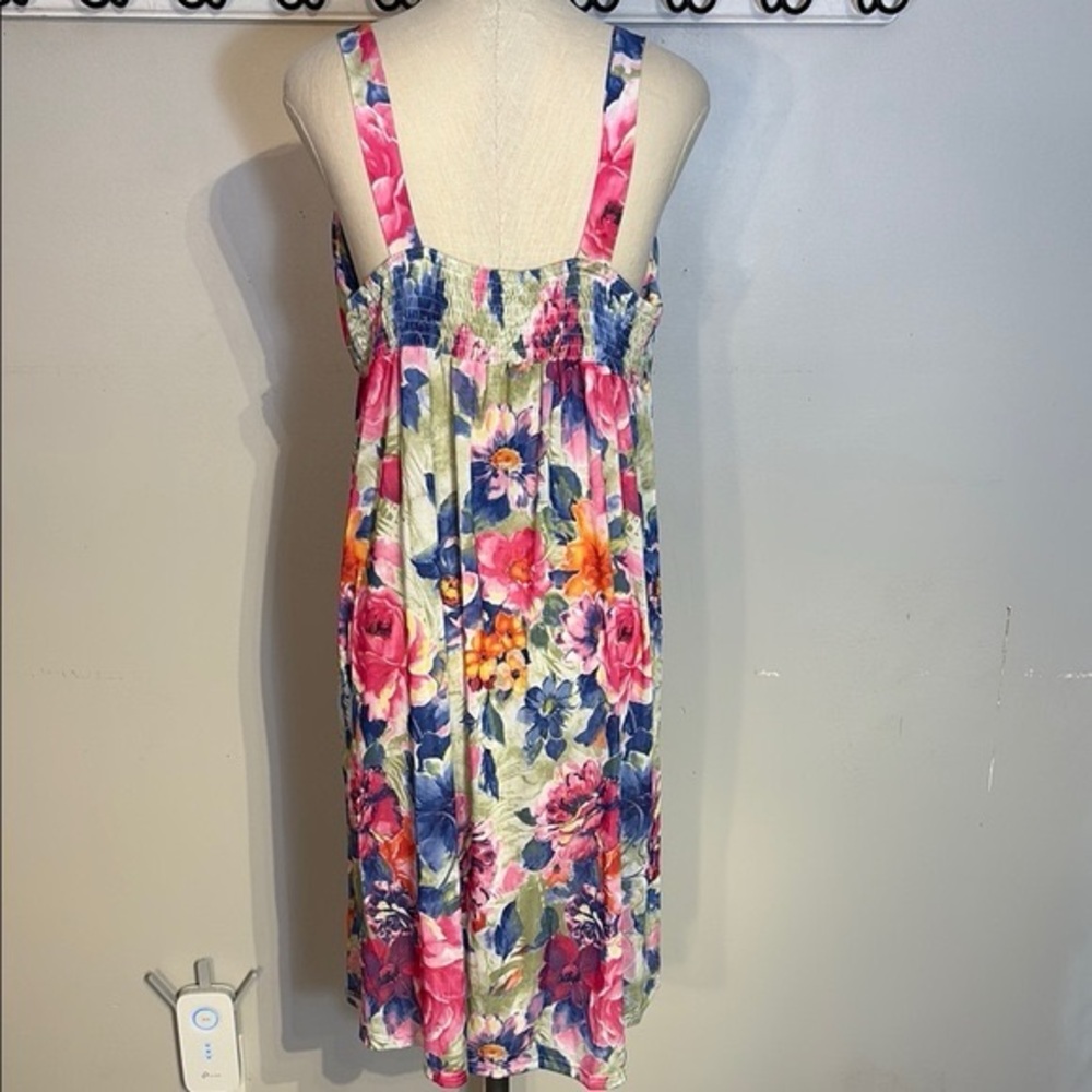 Floral Sleeveless Dress - Multicolor NWT size XXL - Picture 3 of 5